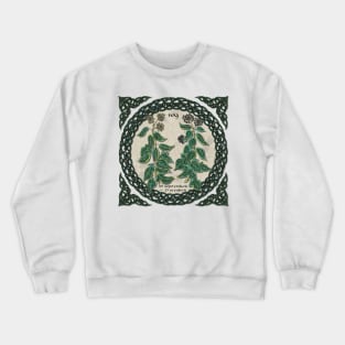 Celtic Tree Calendar Ivy Crewneck Sweatshirt